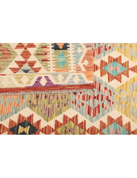 Kilim 128x190 Cm Kilim, Afghanistan, Lana Cardata A Mano