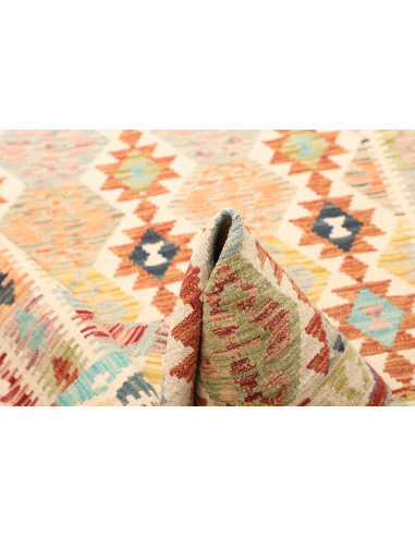 Kilim 128x190 Cm Kilim, Afghanistan, Lana Cardata A Mano