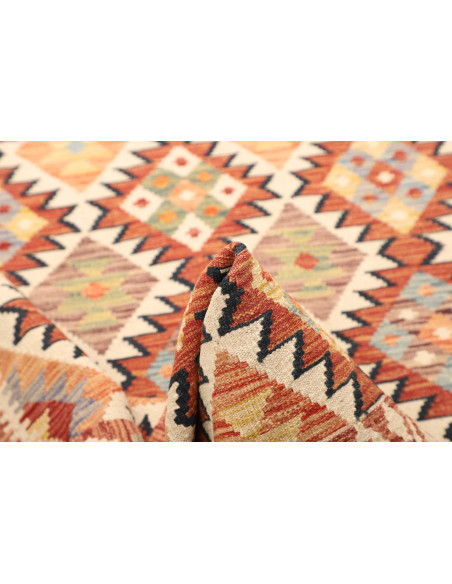 Kilim 120x188 Cm Kilim Afghanistan, Hand-carded Wool (warp