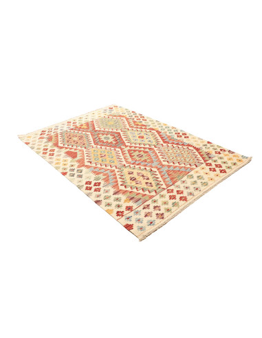 Kilim 129x186 Cm Kilim Afghanistan Lana Cardata A Mano