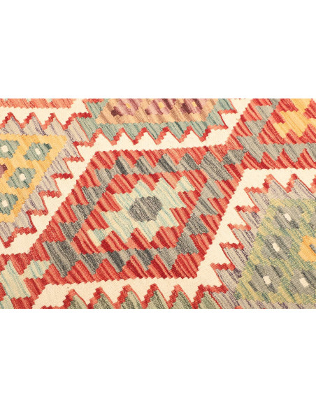 Kilim 129x186 Cm Kilim Afghanistan Lana Cardata A Mano
