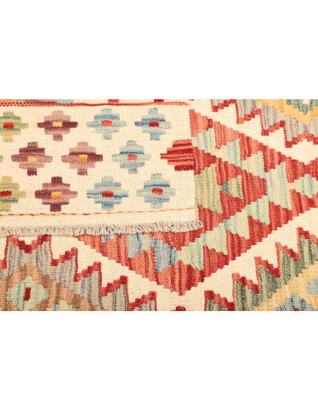 Kilim 129x186 Cm Kilim Afghanistan Lana Cardata A Mano