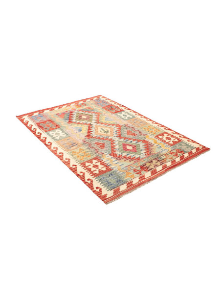 Kilim 124x175 Cm Kilim, Afghanistan, Lana Cardata A Mano