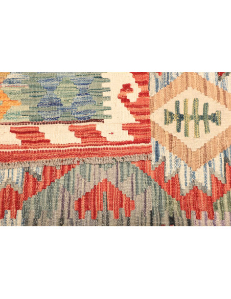 Kilim 124x175 Cm Kilim, Afghanistan, Lana Cardata A Mano