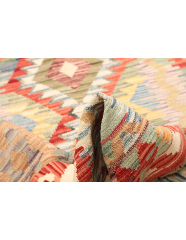 Kilim 124x175 Cm Kilim, Afghanistan, Lana Cardata A Mano