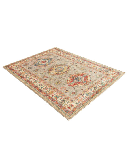 Kazak Fine 150x203 Cm Kazak Fine, Pakistan, Hand-carded Wool