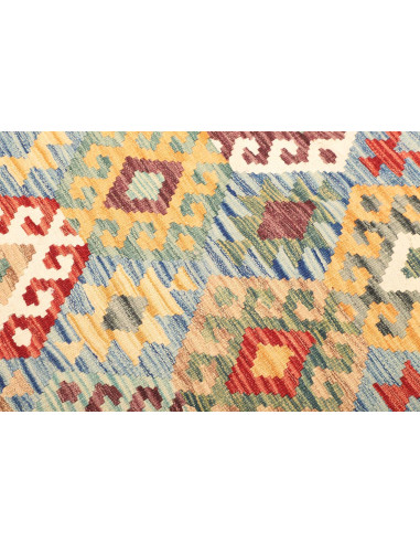 Kilim 128x178 Cm Kilim, Afghanistan, Lana Cardata A Mano