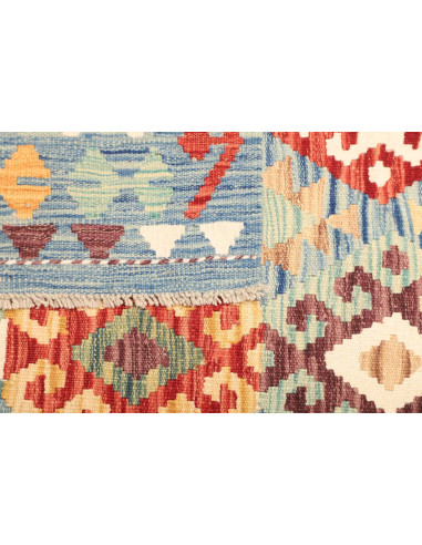 Kilim 128x178 Cm Kilim, Afghanistan, Lana Cardata A Mano