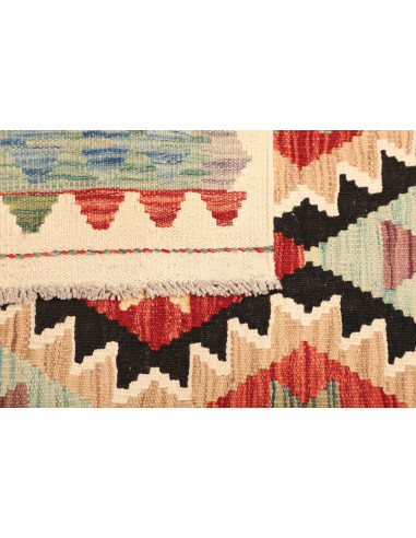 Kilim 132x181 Cm Kilim, Afghanistan, Lana Cardata A Mano