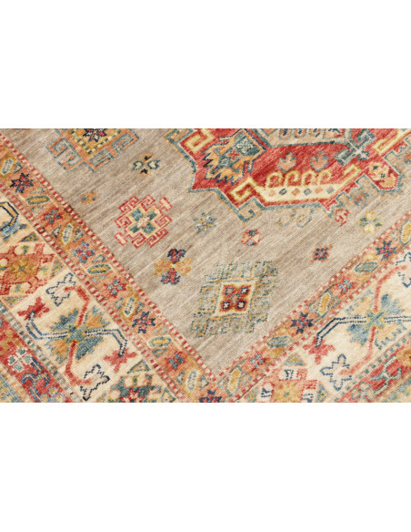 Kazak Fine 150x203 Cm Kazak Fine, Pakistan, Hand-carded Wool