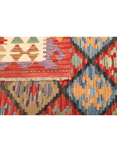 Kilim 125x200 Cm Kilim, Afghanistan, Lana Cardata A Mano