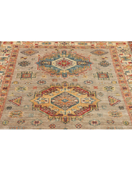 Kazak Fine 150x203 Cm Kazak Fine, Pakistan, Hand-carded Wool