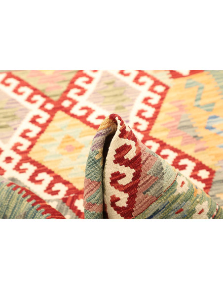 Kilim 127x178 Cm Kilim, Afghanistan, Lana Cardata A Mano