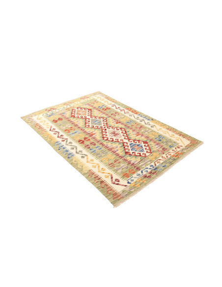 Kilim 121x173 Cm Kilim Afghanistan Lana Cardata A Mano
