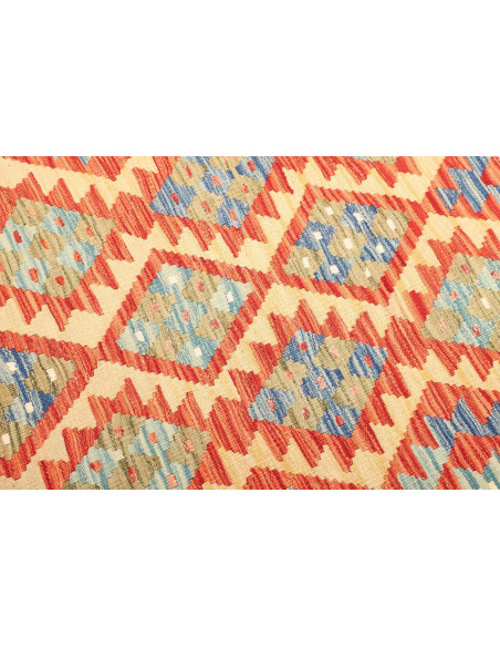 Kilim 124x182 Cm Kilim Afghanistan Hand-carded Wool Cotton