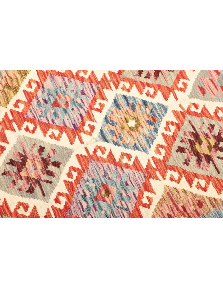 Kilim 129x177 Cm Kilim, Afghanistan, Lana Cardata A Mano