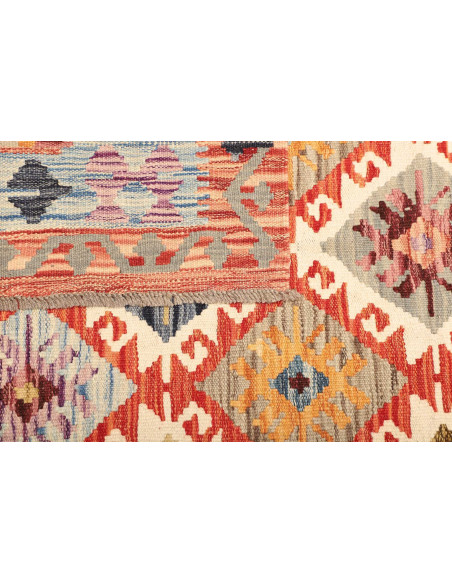 Kilim 129x177 Cm Kilim, Afghanistan, Hand-carded Wool
