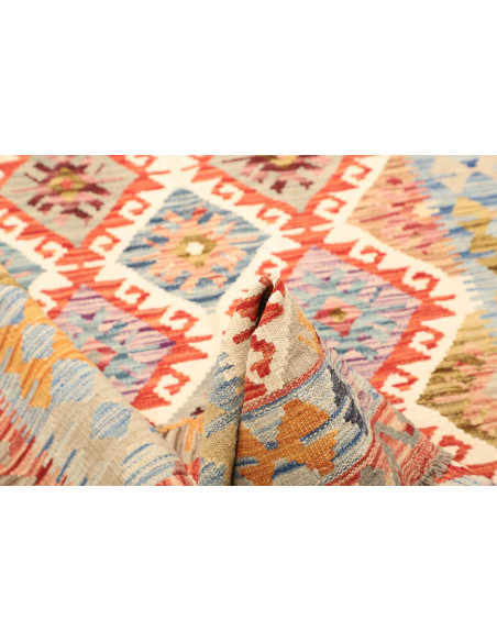 Kilim 129x177 Cm Kilim, Afghanistan, Hand-carded Wool