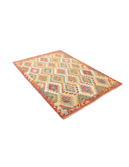 Kilim 128x186 Cm Kilim Afghanistan, Hand-carded Wool