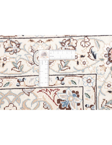 Tappeto Nain 9La Persia bianco marrone 100x152