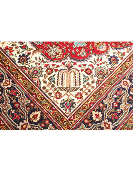 Tabriz 256x338 Cm Tabriz, Persia, Hand-carded Wool (warp: