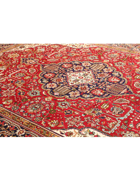 Tabriz 256x338 Cm Tabriz, Persia, Hand-carded Wool (warp: