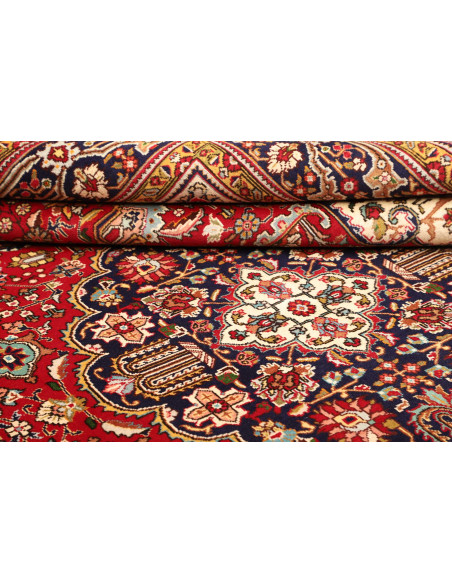 Tabriz 256x338 Cm Tabriz, Persia, Hand-carded Wool (warp: