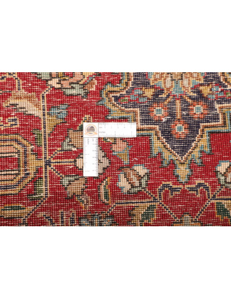 Tabriz 256x338 Cm Tabriz, Persia, Hand-carded Wool (warp: