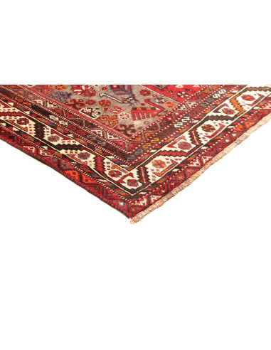 Shiraz 214x302 Cm Shiraz, Persia, Lana Cardata A Mano