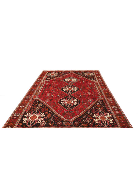 Shiraz 215x300 Cm Shiraz Persia Lana Cardata A Mano Cotone