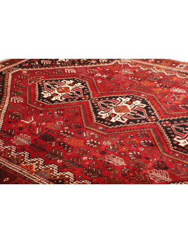 Shiraz 215x300 Cm Shiraz Persia Lana Cardata A Mano Cotone