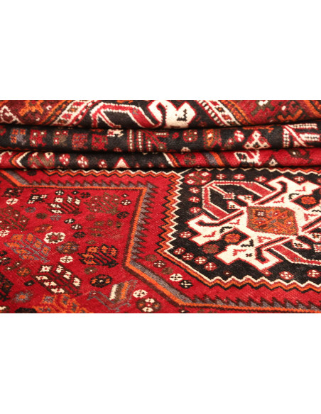 Shiraz 215x300 Cm Shiraz Persia Lana Cardata A Mano Cotone