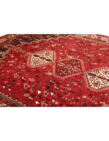 Shiraz 215x302 Cm Shiraz, Persia, Lana Cardata A Mano