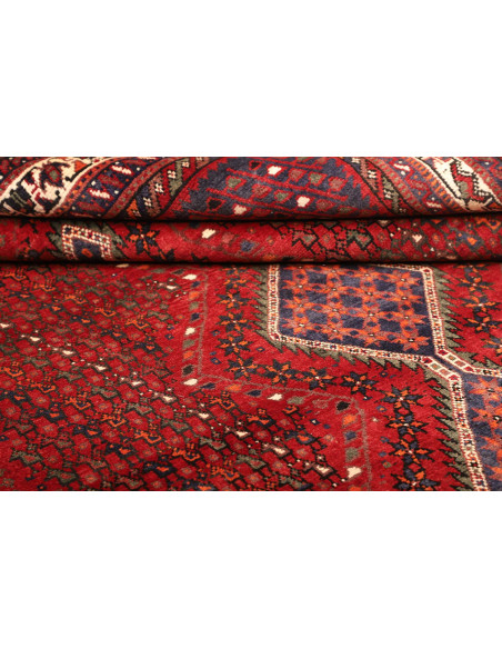 Shiraz 208x285 Cm Shiraz, Persia, Lana Cardata A Mano