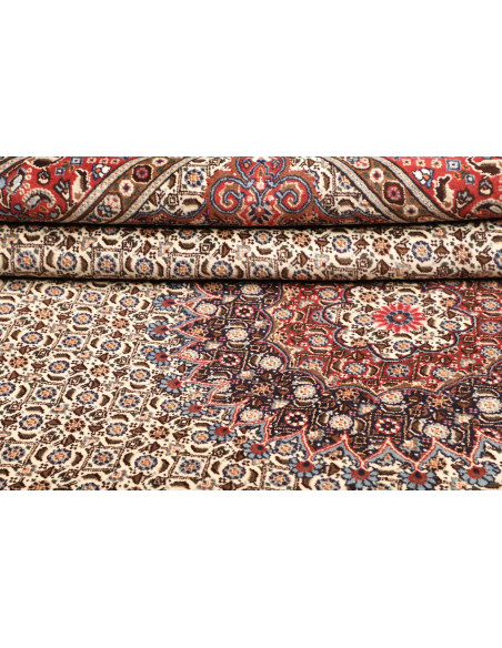 Moud 200x290 Cm Moud, Persia, Hand-carded Wool (warp: