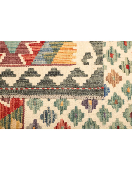 Kilim 178x228 Cm Kilim Afghanistan Hand-carded Wool Cotton