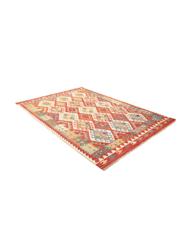 Kilim 176x248 Cm Kilim Afghanistan, Lana Cardata A Mano,