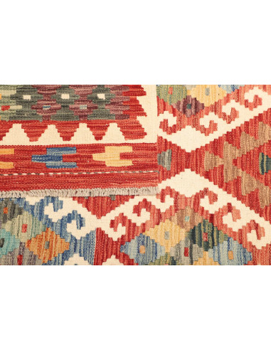 Kilim 176x248 Cm Kilim Afghanistan, Lana Cardata A Mano,