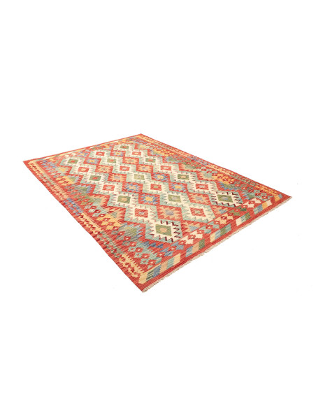 Kilim 171x230 Cm Kilim, Afghanistan, Hand-carded Wool