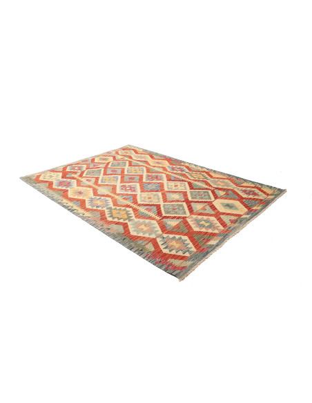 Kilim 174x239 Cm Kilim, Afghanistan, Hand-carded Wool, 0.3