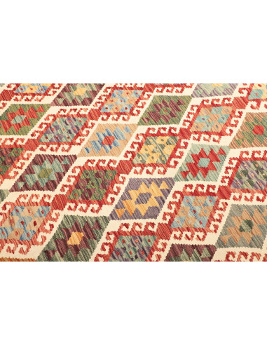Kilim 181x237 Cm Kilim Afghanistan Lana Cardata A Mano
