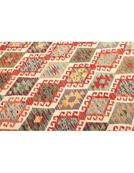 Kilim 181x237 Cm Kilim Afghanistan Hand-carded Wool (warp: