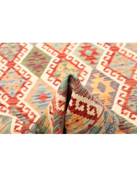 Kilim 181x237 Cm Kilim Afghanistan Lana Cardata A Mano