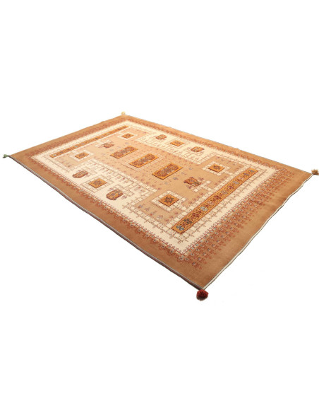 Nimbaft 207x317 Cm Nimbaft, Persia, Lana Cardata A Mano