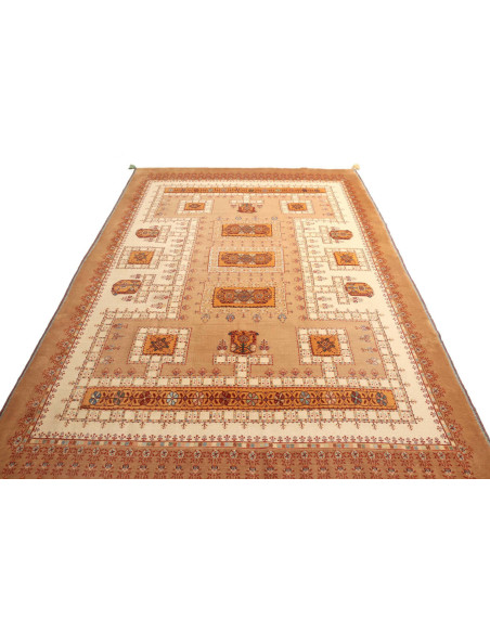 Nimbaft 207x317 Cm Nimbaft, Persia, Lana Cardata A Mano
