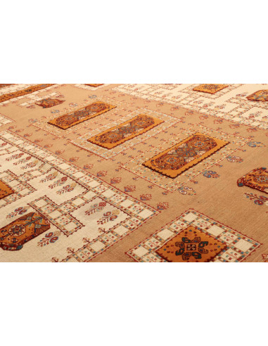 Nimbaft 207x317 Cm Nimbaft, Persia, Lana Cardata A Mano