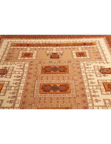 Nimbaft 207x317 Cm Nimbaft, Persia, Lana Cardata A Mano