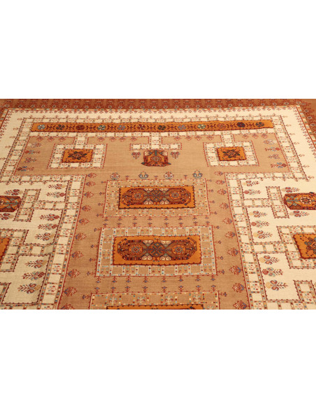 Nimbaft 207x317 Cm Nimbaft, Persia, Lana Cardata A Mano