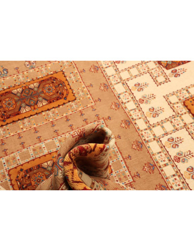 Nimbaft 207x317 Cm Nimbaft, Persia, Lana Cardata A Mano