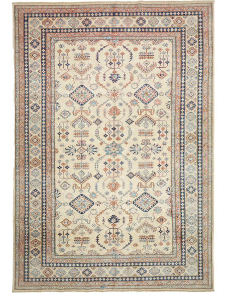 Tappeto Kazak Fine Pakistan beige giallo 204x295